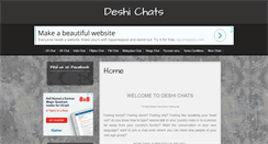 Desktop Screenshot of deshichats.com